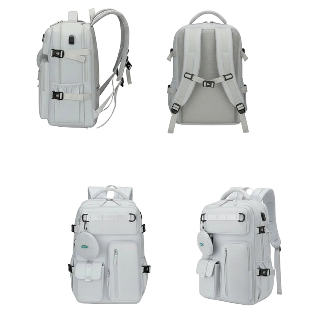Unisex Waterproof Expandable 40L Travel Laptop Backpack