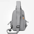 Unisex Waterproof Nylon Crossbody Chest Sling Backpack