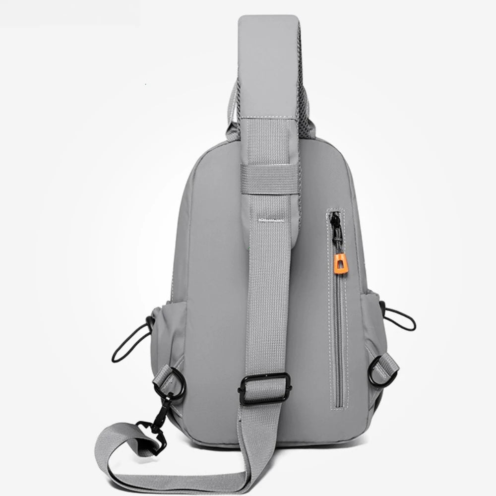 Unisex Waterproof Nylon Crossbody Chest Sling Backpack