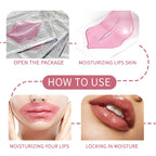 Unisex Collagen Hydrating Lip Mask Sheets CM-A1 20 Count
