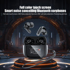 TWS Wireless Bluetooth 5.4 In Ear Earbuds Touch Screen ANC V11
