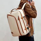 Unisex Casual Nylon Large Capacity Laptop Travel Backpack