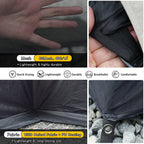 Hexagon Mosquito Net for 13.8x13.5ft Butterfly Tarp with Skirt