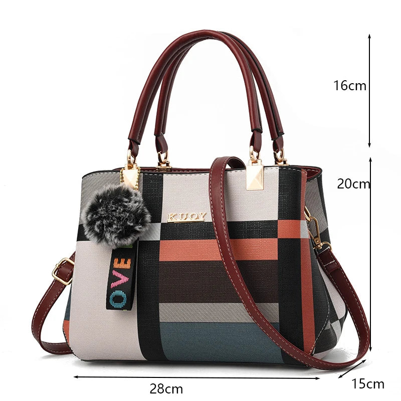 Women's Casual PU Leather Crossbody Shoulder Bag