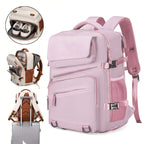 Unisex Casual Nylon Large Capacity Laptop Travel Backpack 2521