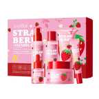 Strawberry and Vitamin C Moisturizing Anti-Wrinkle Skincare Set