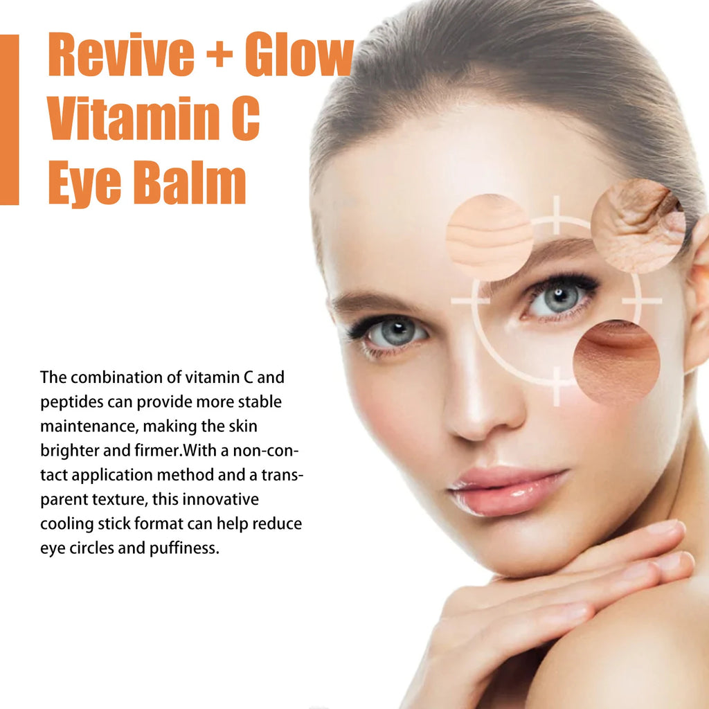 Unisex Vitamin C Brightening Anti-Wrinkle Eye Cream Stick