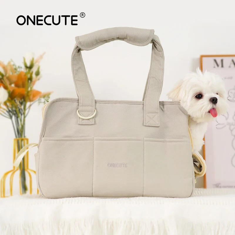 Portable Shoulder Handbag Dog Carrier for Small Dogs