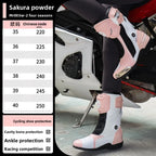 Women's Waterproof Anti-Slip Motorcycle Protective Riding Boots MR003W