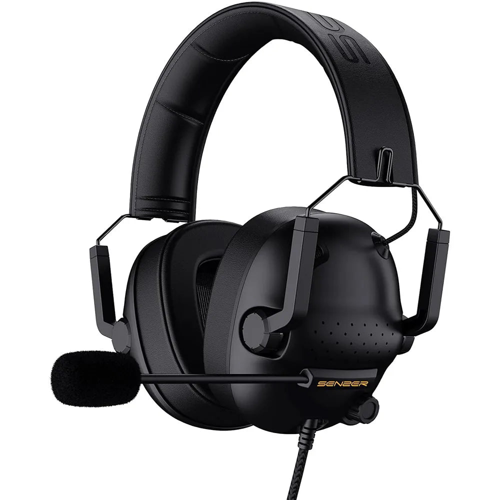HiFi Wired Over Ear Gaming Headset with Mic