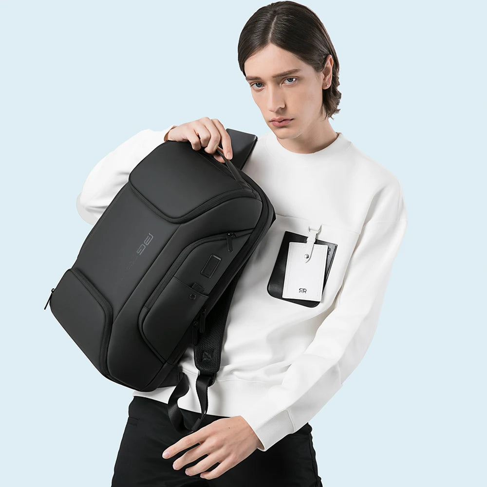 Men's Waterproof USB 15.6 Inch Laptop Travel Backpack BG-7267