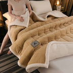Thick Warm Milk Velvet Blanket and Soft Winter Plush Throw