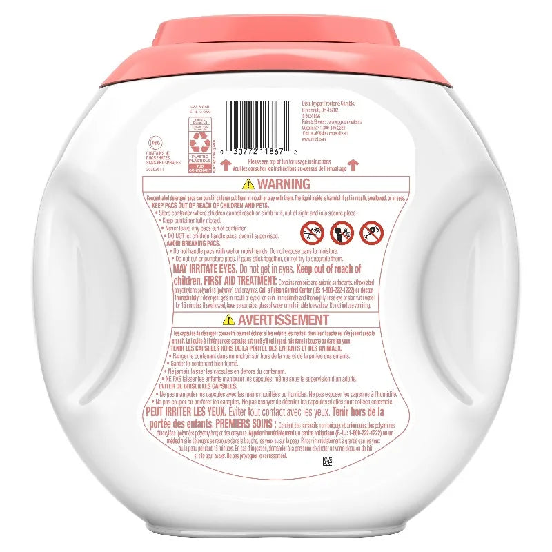 Laundry Detergent Pods and Sensitive Skin Stain Remover