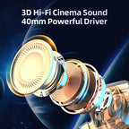 Over-Ear Wired Stereo Bass Gaming Headset with Microphone SY-15