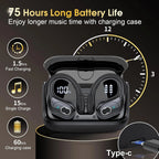 TWS Wireless Bluetooth 5.4 In Ear Earbuds LED Display HD65