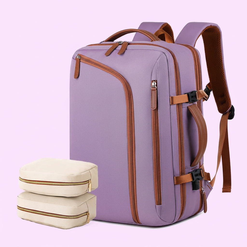 Unisex Casual Nylon Large Capacity Laptop Travel Backpack