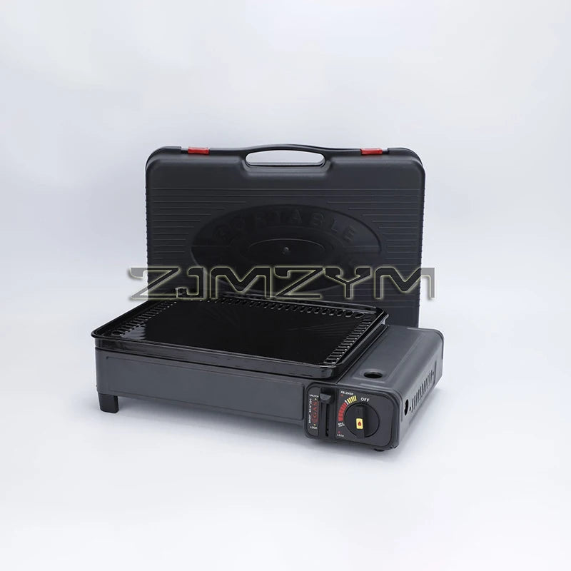 Multi-Functional Portable Cassette BBQ Grill with Mesh Baking Pan