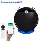 Smart Robot Vacuum Cleaner with Wet Dry Mopping Function 15W