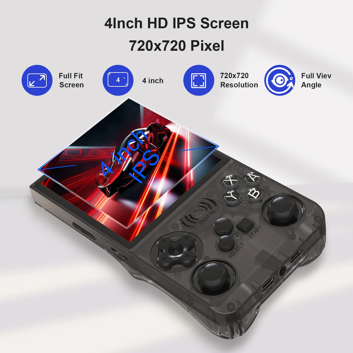 4.0 Inch Screen Retro Handheld Video Game Console ANS13
