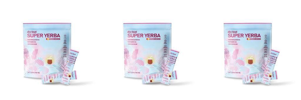 Ashwagandha Vitamin D3 Magnesium Powder Stick Packs Raspberry Lemonade