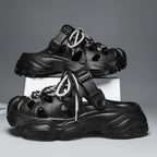 Men's Casual Platform EVA Clogs Sandals Lightweight Waterproof Slides