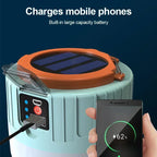 Rechargeable LED Camping Lantern with Remote Control and Power Bank