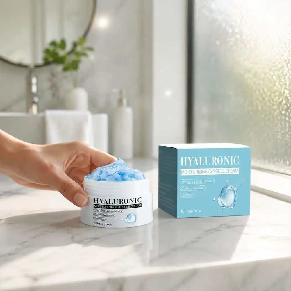 Women's Hyaluronic Acid Hydrating Overnight Capsule Face Cream