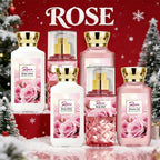 3-Piece Rose Scented Shower Gift Set for Women