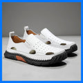 Men's Comfortable Slip-on Casual Leather Walking Sandals