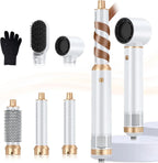 5-in-1 Hair Dryer Brush Negative Ion Air Styler Curler Set