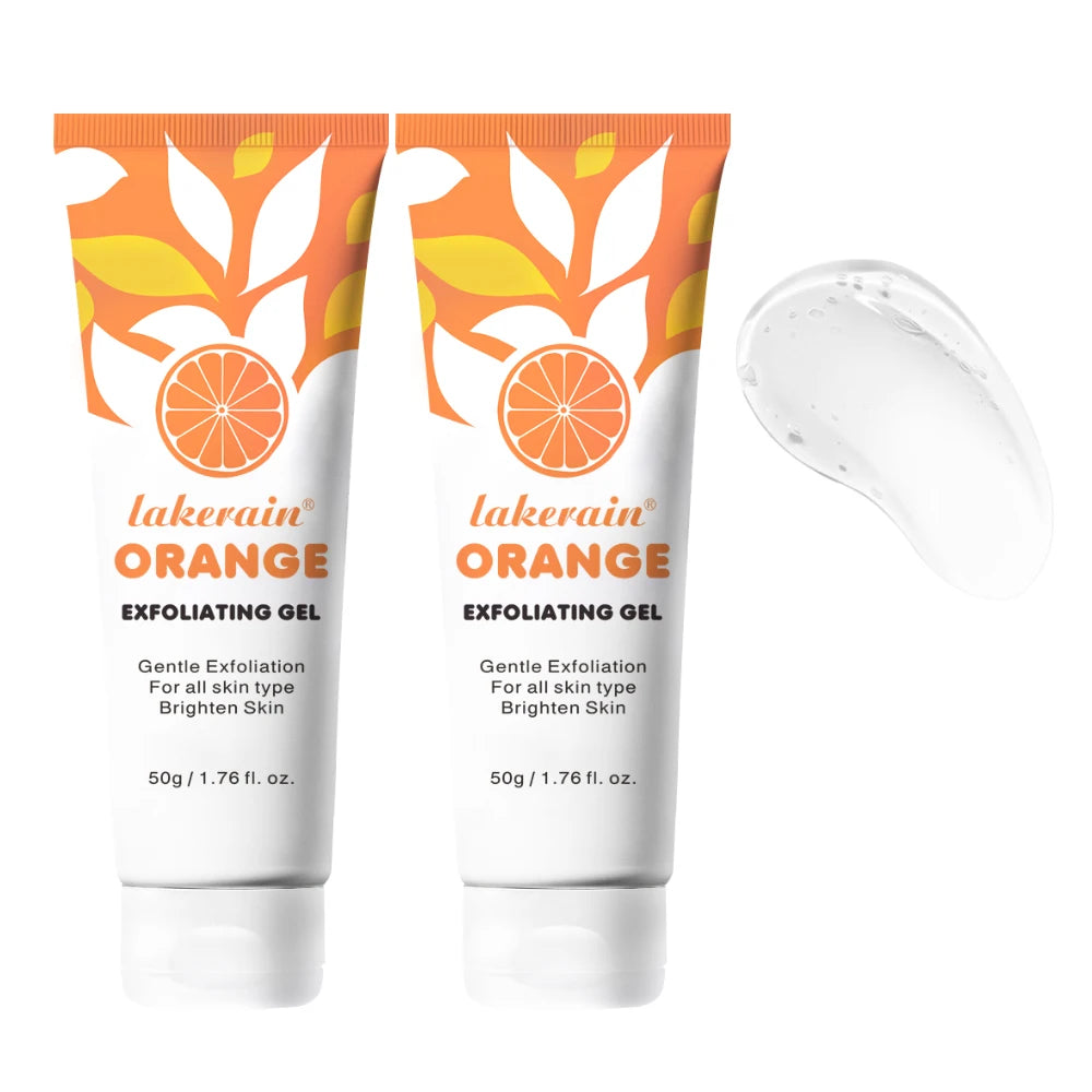 Unisex Brightening Exfoliating Peeling Gel Scrub 1.8 oz