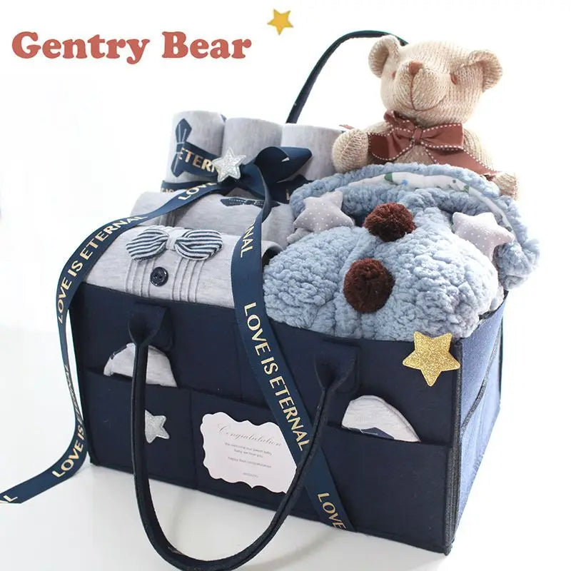 Unisex Cotton Newborn Clothes and Baby Gift Set 14-Piece