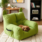 Cartoon Detachable Washable Plush Pet Cat Sofa Bed