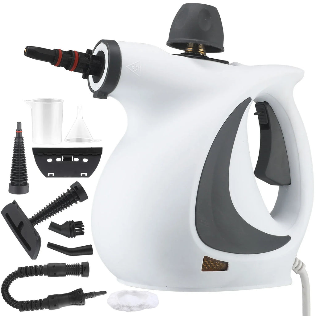 Portable Handheld High Pressure Steam Cleaner with Multi-Surface Accessories 1050W