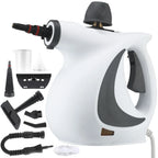 Portable Handheld High Pressure Steam Cleaner with Multi-Surface Accessories 1050W