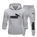 Men's Casual Pullover Hoodie and Pants Tracksuit Set