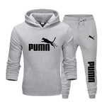 Men's Casual Pullover Hoodie and Pants Tracksuit Set