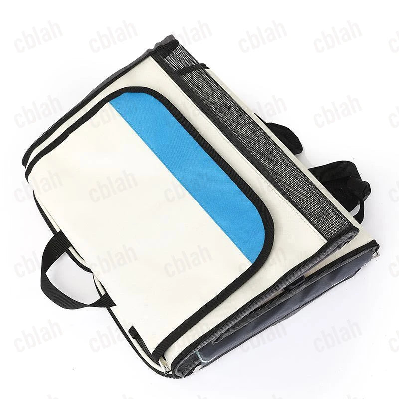 Portable Breathable Foldable Rolling Pet Trolley Backpack
