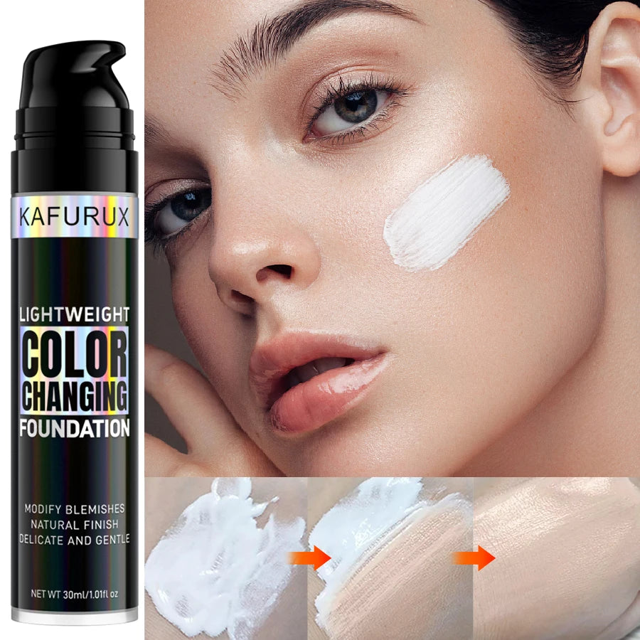 Unisex Magic Color Changing Liquid Foundation Cream K7113E 1 fl oz