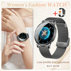 Women's Smart Watch with 1.32" AMOLED Touchscreen and Bluetooth Call