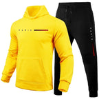 Men's Casual Hoodie and Sweatpants Two Piece Tracksuit Set