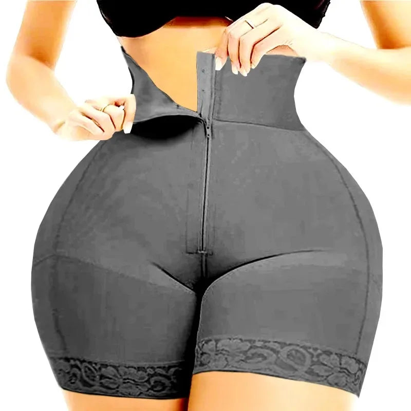 Women's High-Waist Tummy Control Shapewear Shorts With Butt Lift