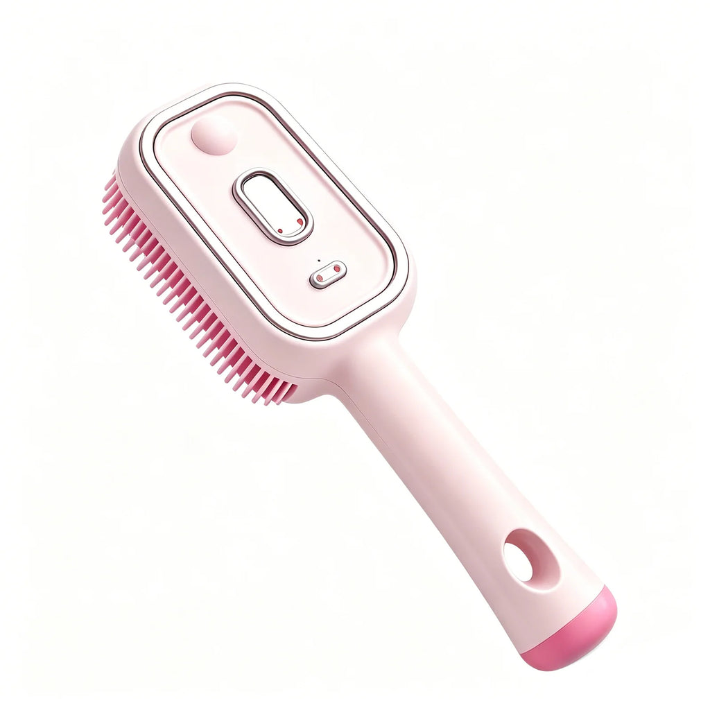 Electric Spray Air Cushion Massage Hair Straightener Steaming Comb