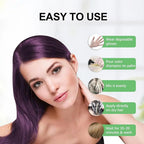 Unisex Natural Semi-Permanent Gray Hair Dye Shampoo 6.8 fl oz