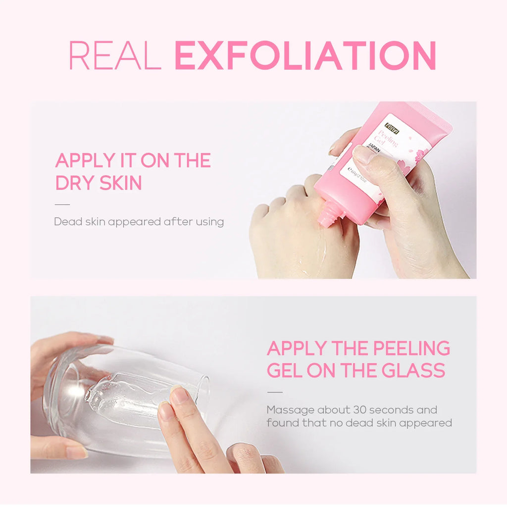 Women's Sakura Deep Cleaning Exfoliating Gel Facial Scrub 2.1 oz