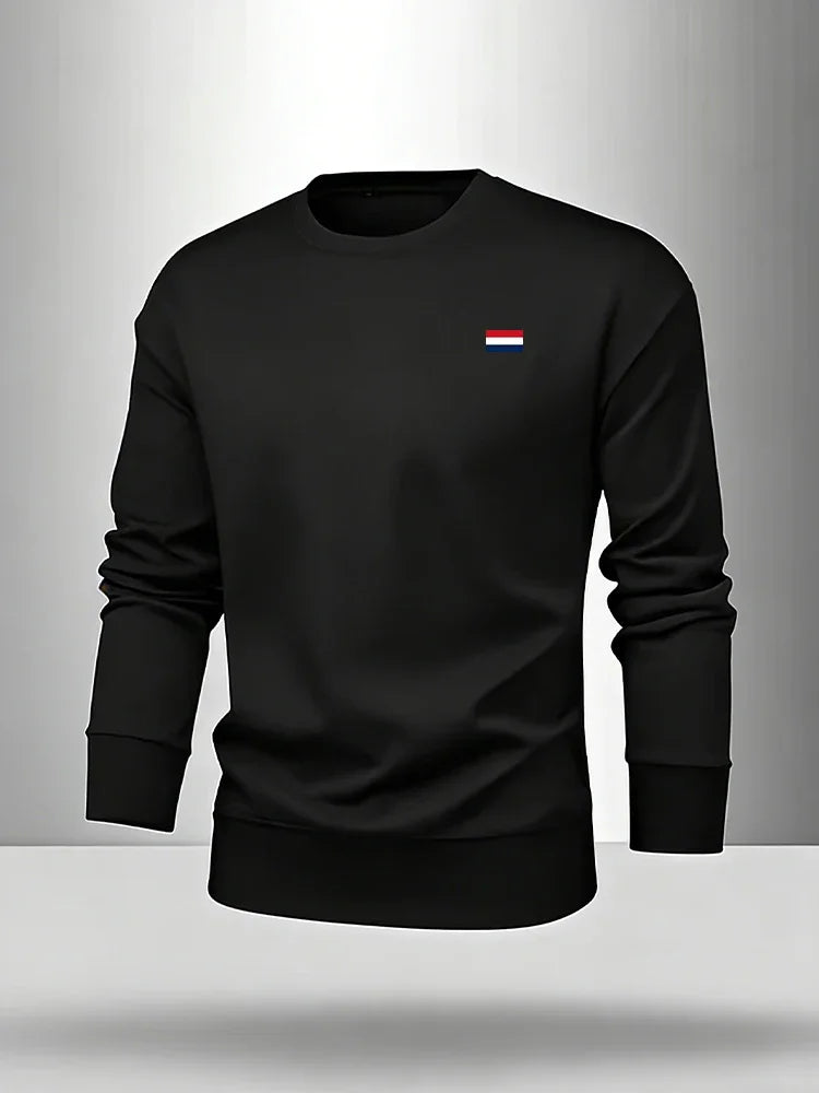 Men's Casual Long Sleeve Sweatshirt and Jogger Pants Set