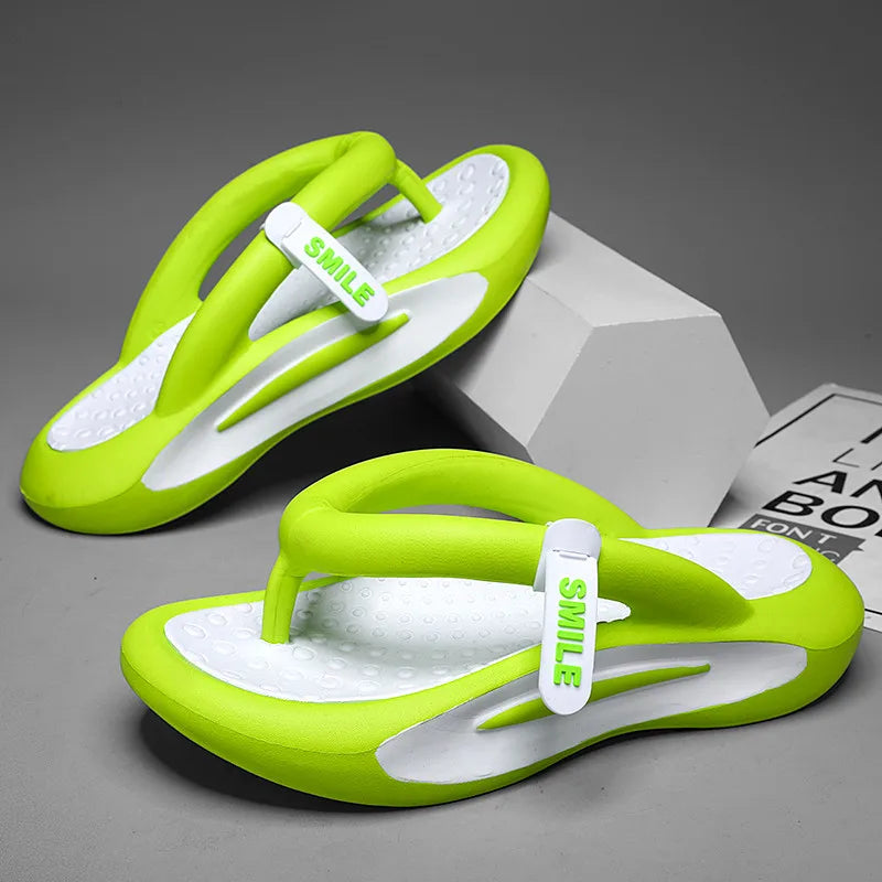 Unisex Platform EVA Slides Non-Slip Indoor Shower Sandals