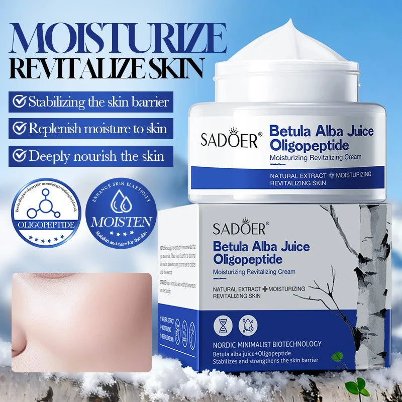 Korean Birch Sap Moisturizing Skincare Toner Essence Cream Set