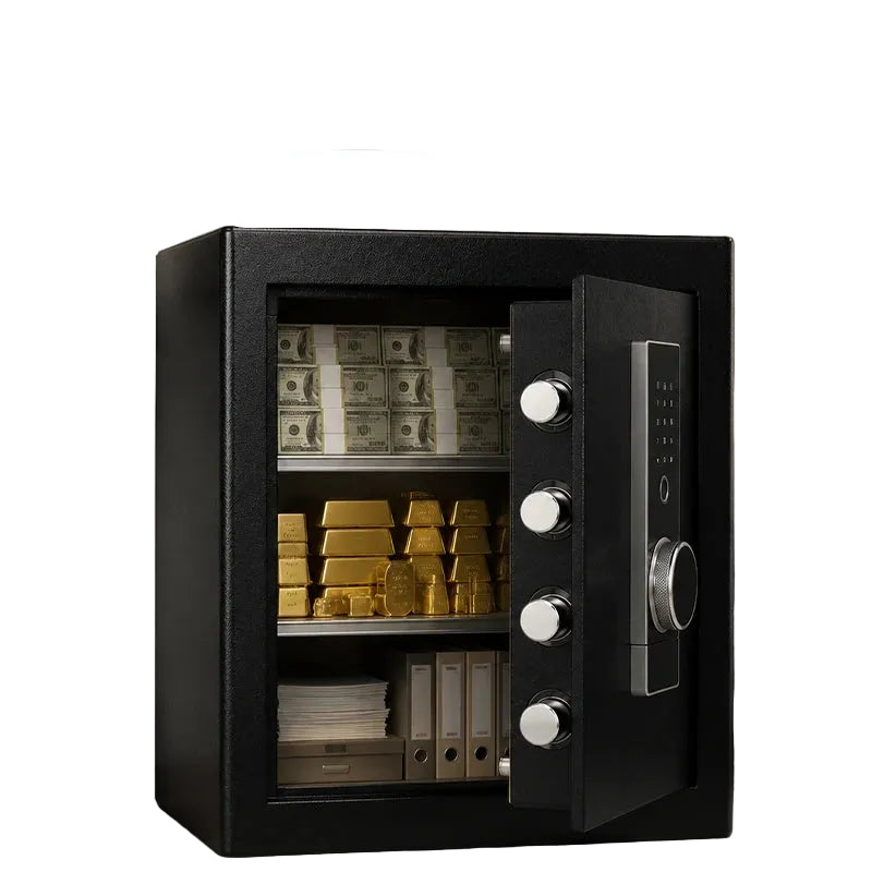 Biometric Fingerprint Safe Box and Solid Steel Security Cabinet