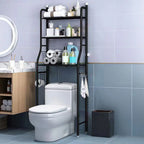 Freestanding Over The Toilet Storage Shelf with Paper Holder
